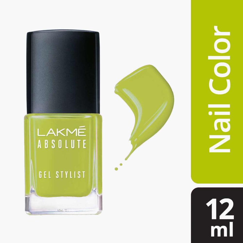 Buy Lakme Absolute Gel Stylist Nail Color, Fireside (12 ml) Online | Purplle