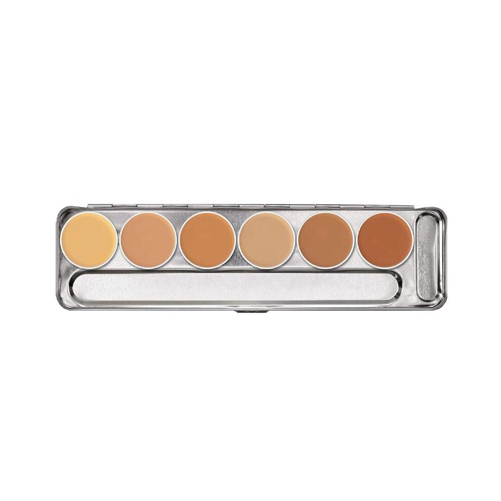 Kryolan 71007 Derma Color Palette 20Gms Zora Cosmetic